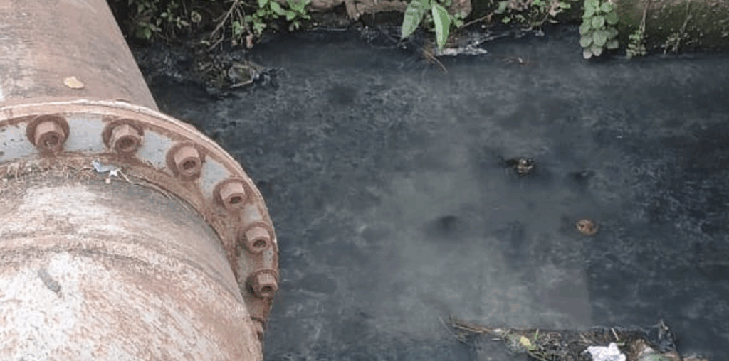 എസ്ആർഎം റോഡ് തച്ചേത്തു ലെയ്ൻ വെള്ളക്കെട്ട്